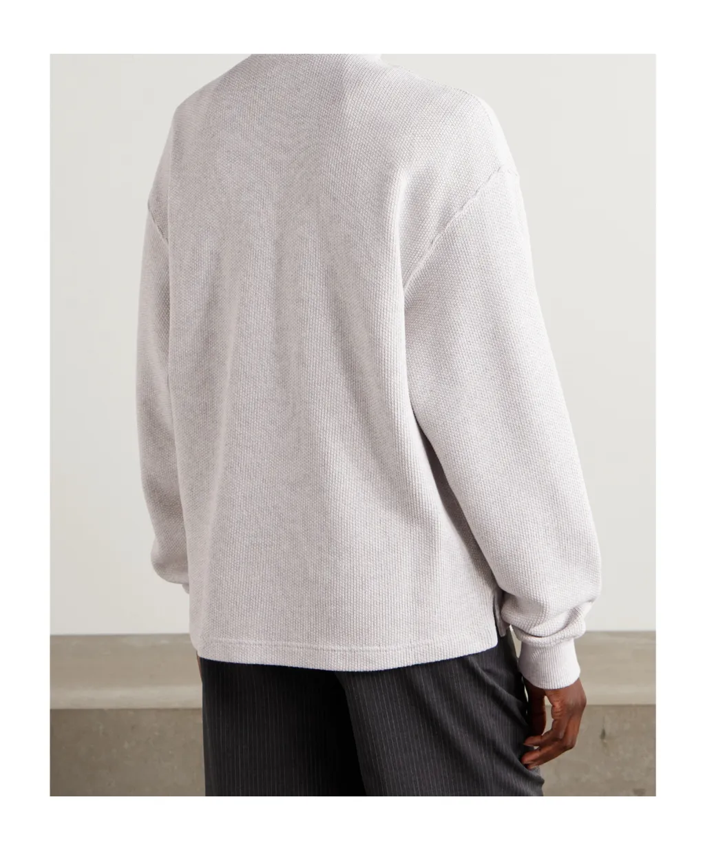 Embroidered Cotton Sweatshirt