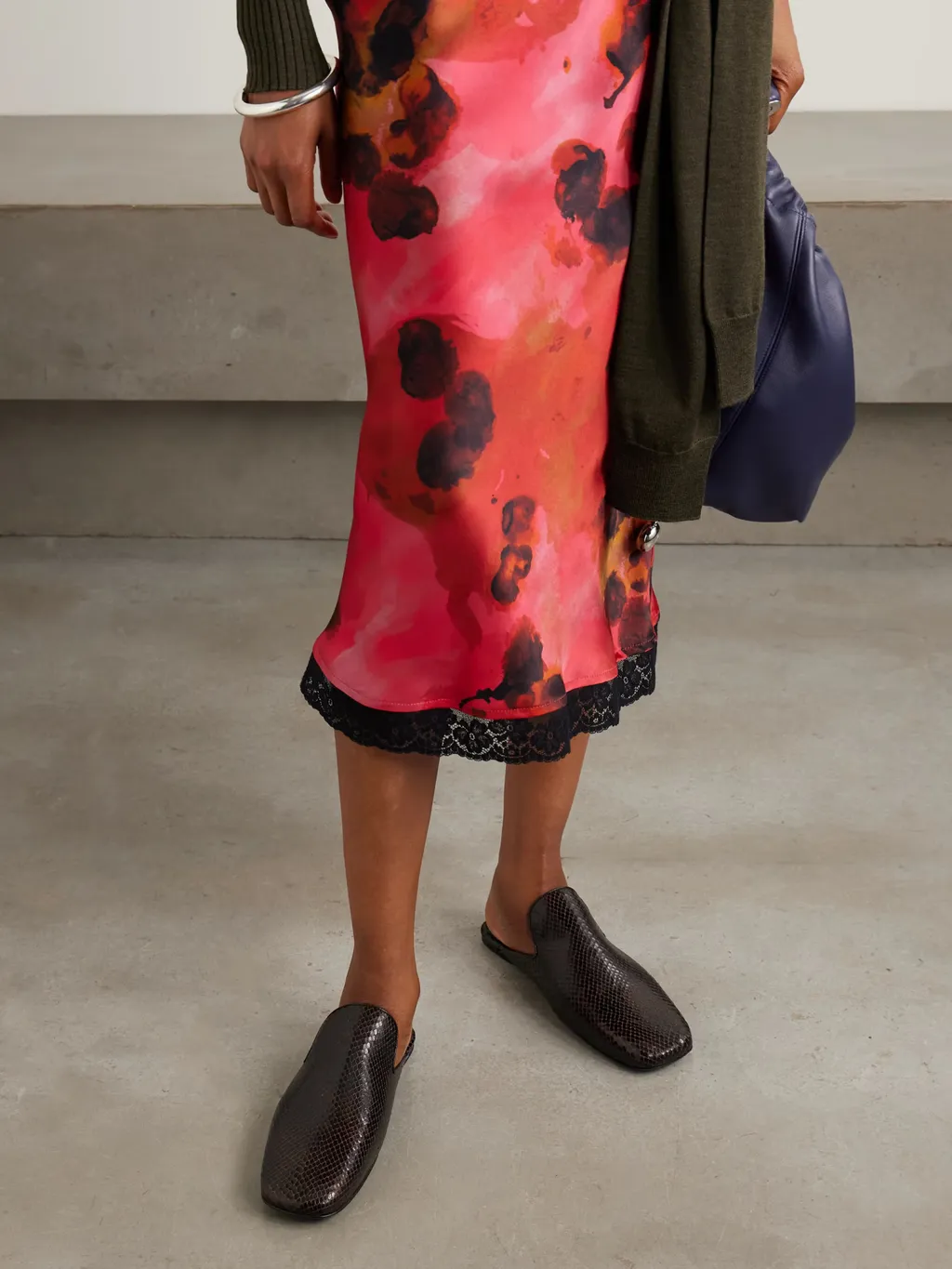 Round-Toe Mules