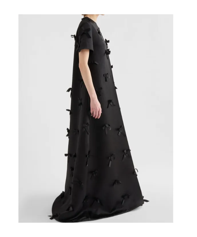 Satin A-Line Dress