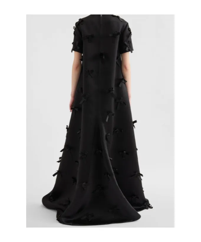 Satin A-Line Dress