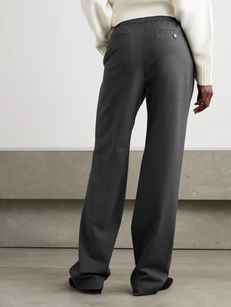 Elastic Waist Casual Pants