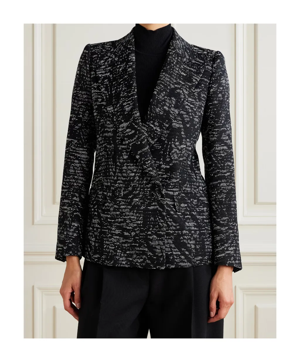 Long-Sleeved Suit Jacket