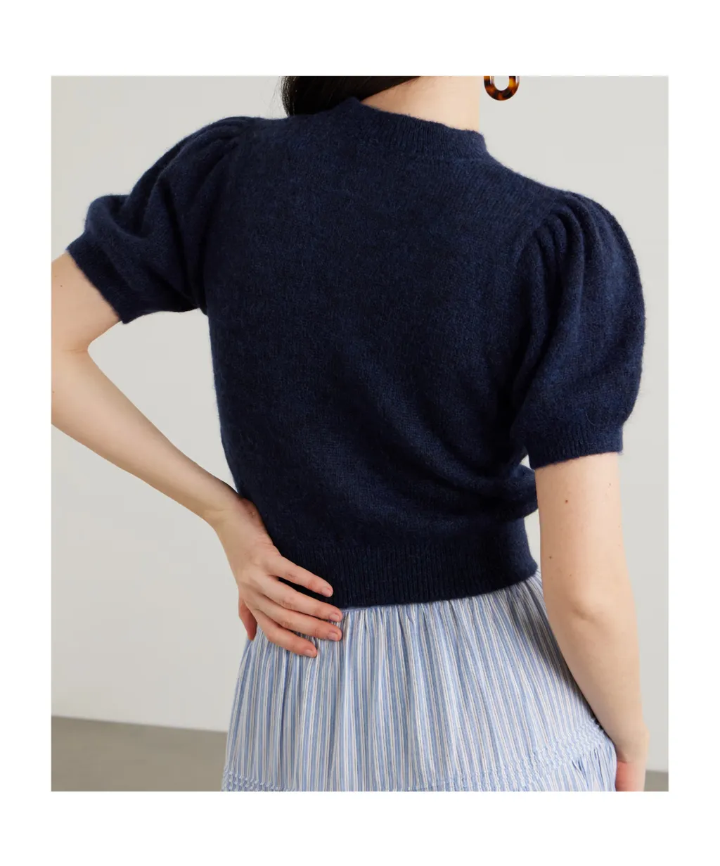 Short-Sleeved Cardigan