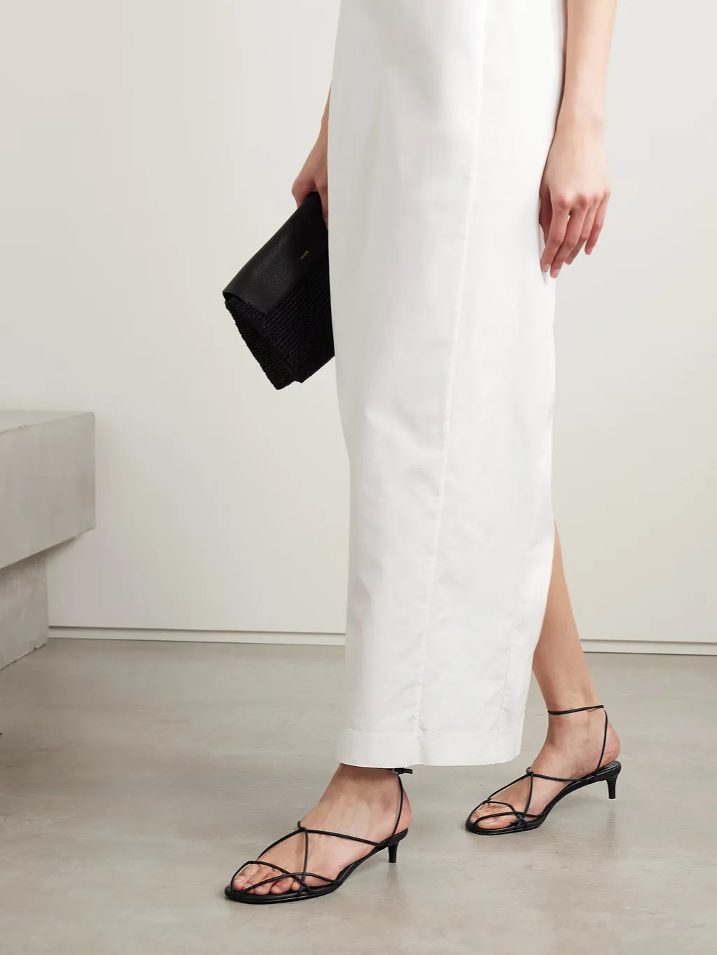 Loulou Leather Sandals