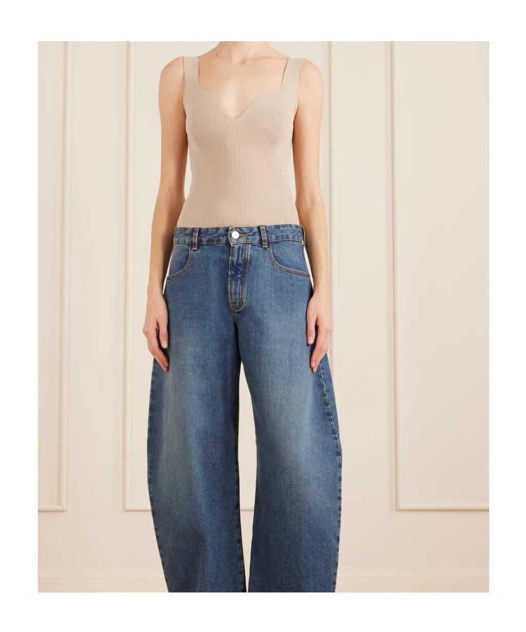 Ribbed Knit Bodysuit
