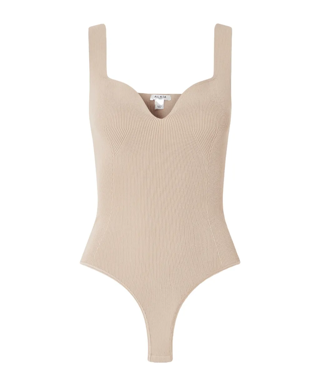 Ribbed Knit Bodysuit