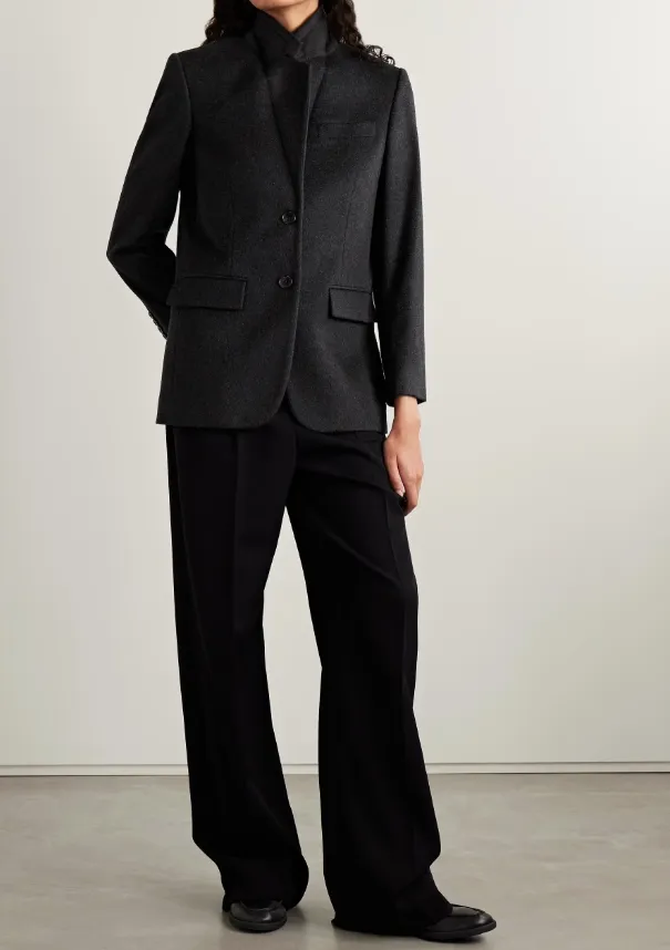 Long-Sleeved Suit Jacket