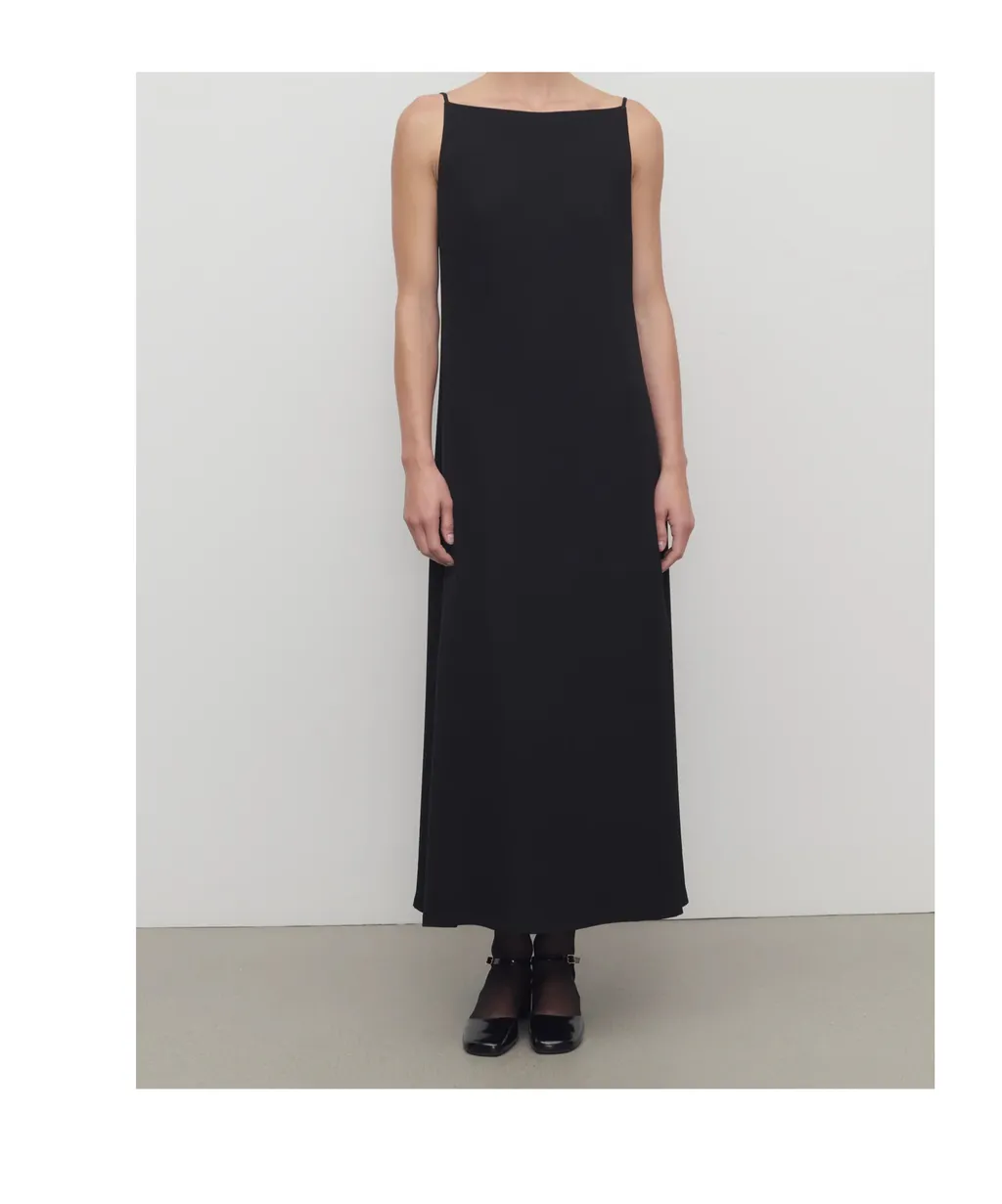 Seraphina Silk-Crepe Midi Dress