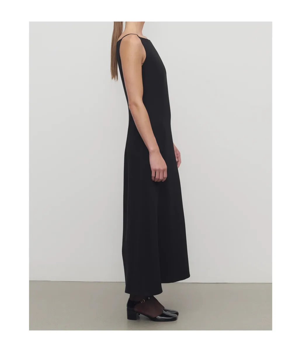 Seraphina Silk-Crepe Midi Dress