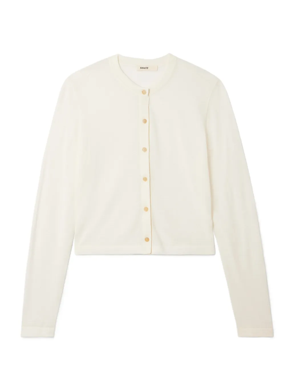 Long-Sleeved Knitted Shirt