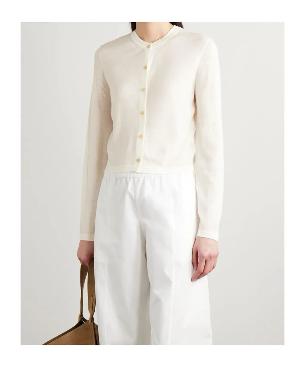 Long-Sleeved Knitted Shirt