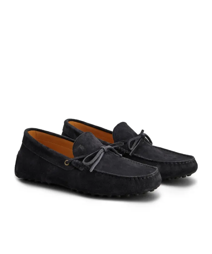 Tod's Logo Embossed Lace-Up Laofers