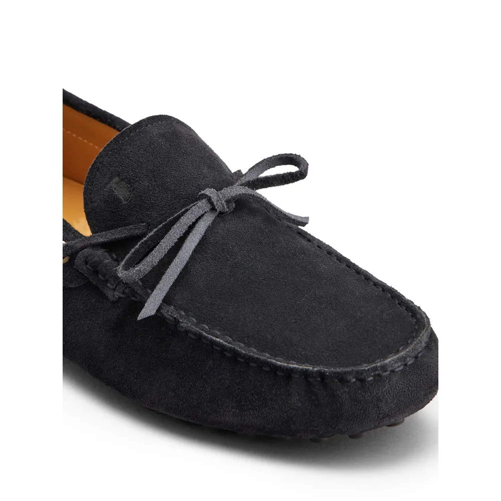 Tod's Logo Embossed Lace-Up Laofers
