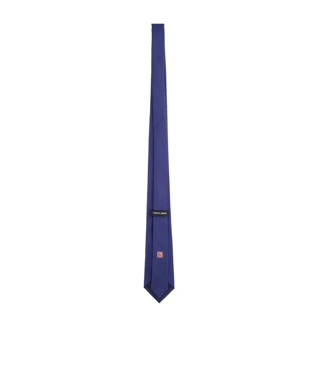 Giorgio Armani Logo Patch Tie