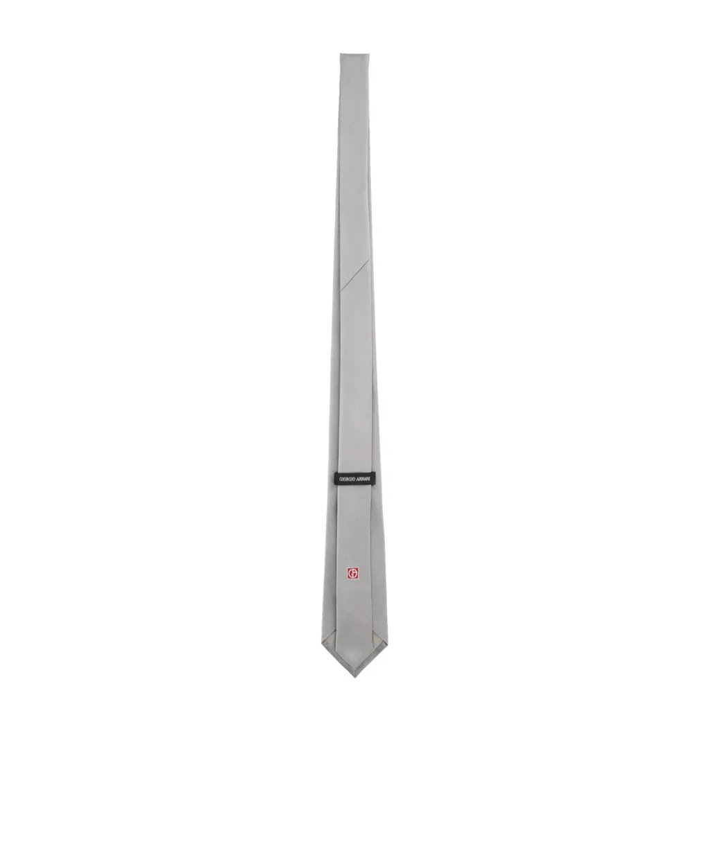 Giorgio Armani Logo Patch Tie