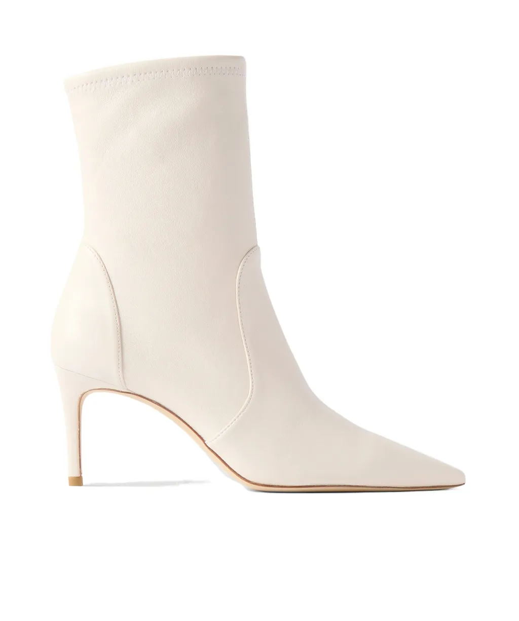 Stuart Power Leather Ankle Boots