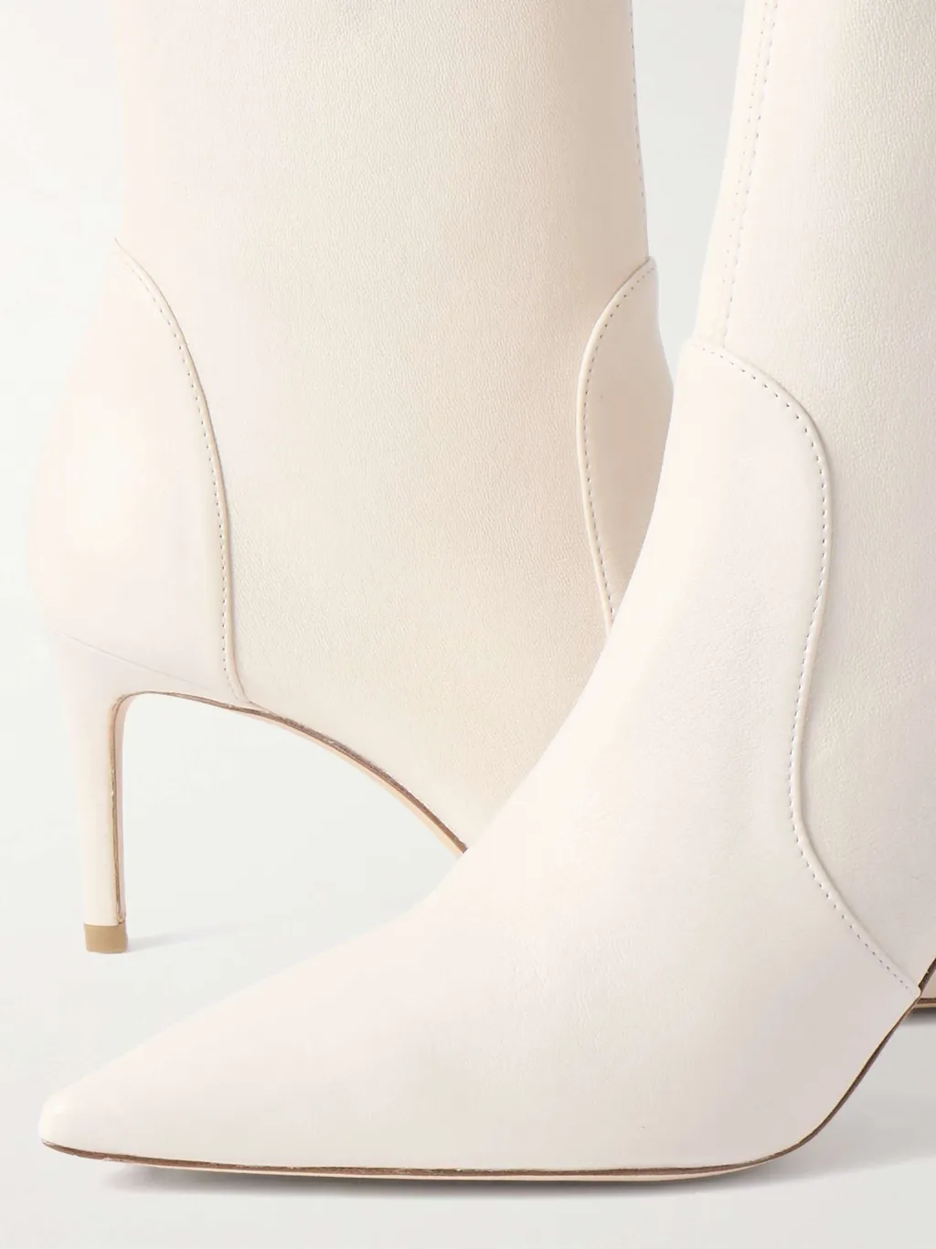 Stuart Power Leather Ankle Boots
