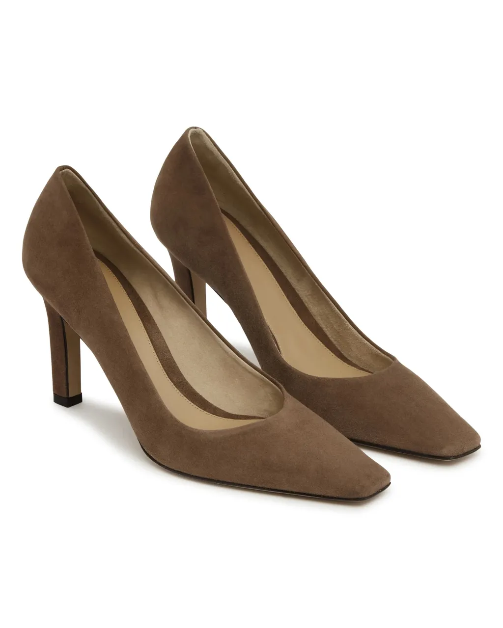 Square Toe High Heels