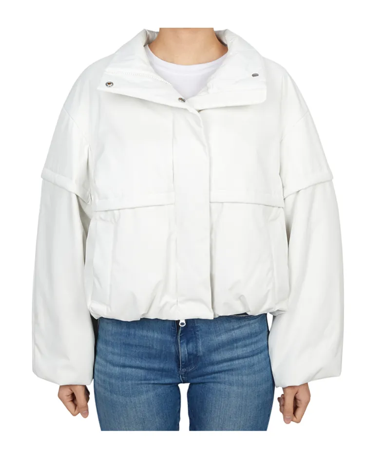 Long-Sleeved Cotton-Padded Jacket