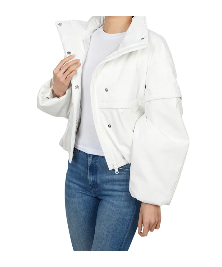 Long-Sleeved Cotton-Padded Jacket