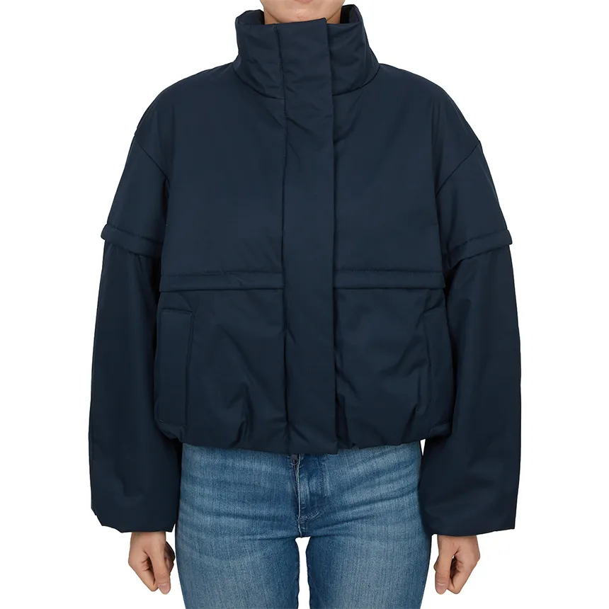 Long-Sleeved Cotton-Padded Jacket