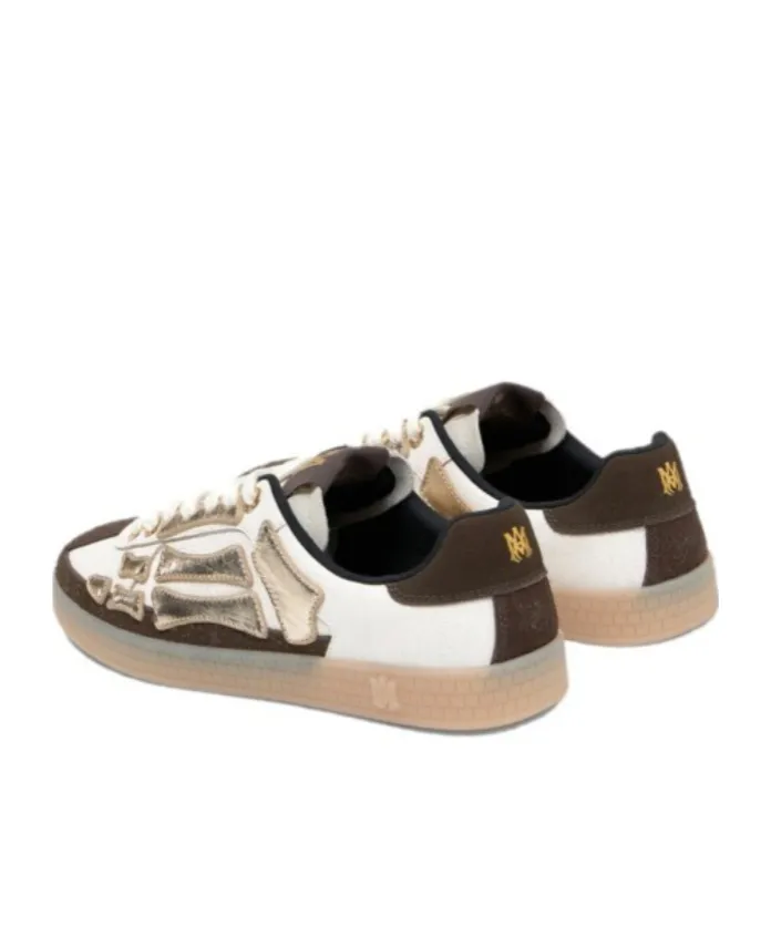 Amiri Metallic Pacific Bones Sneakers