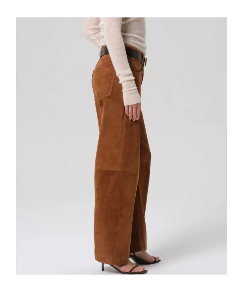 Miro Relaxed Suede Pant