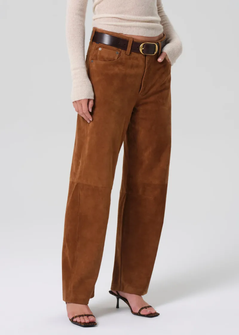 Miro Relaxed Suede Pant