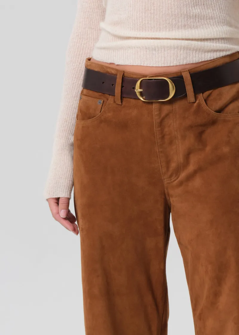 Miro Relaxed Suede Pant