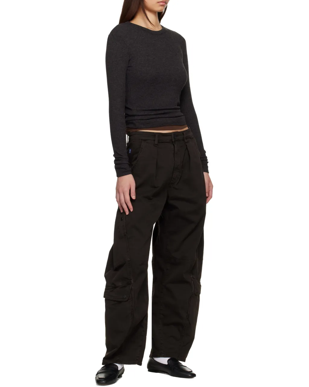 Flight Pleated Organic Cotton-Blend Twill Tapered Pants
