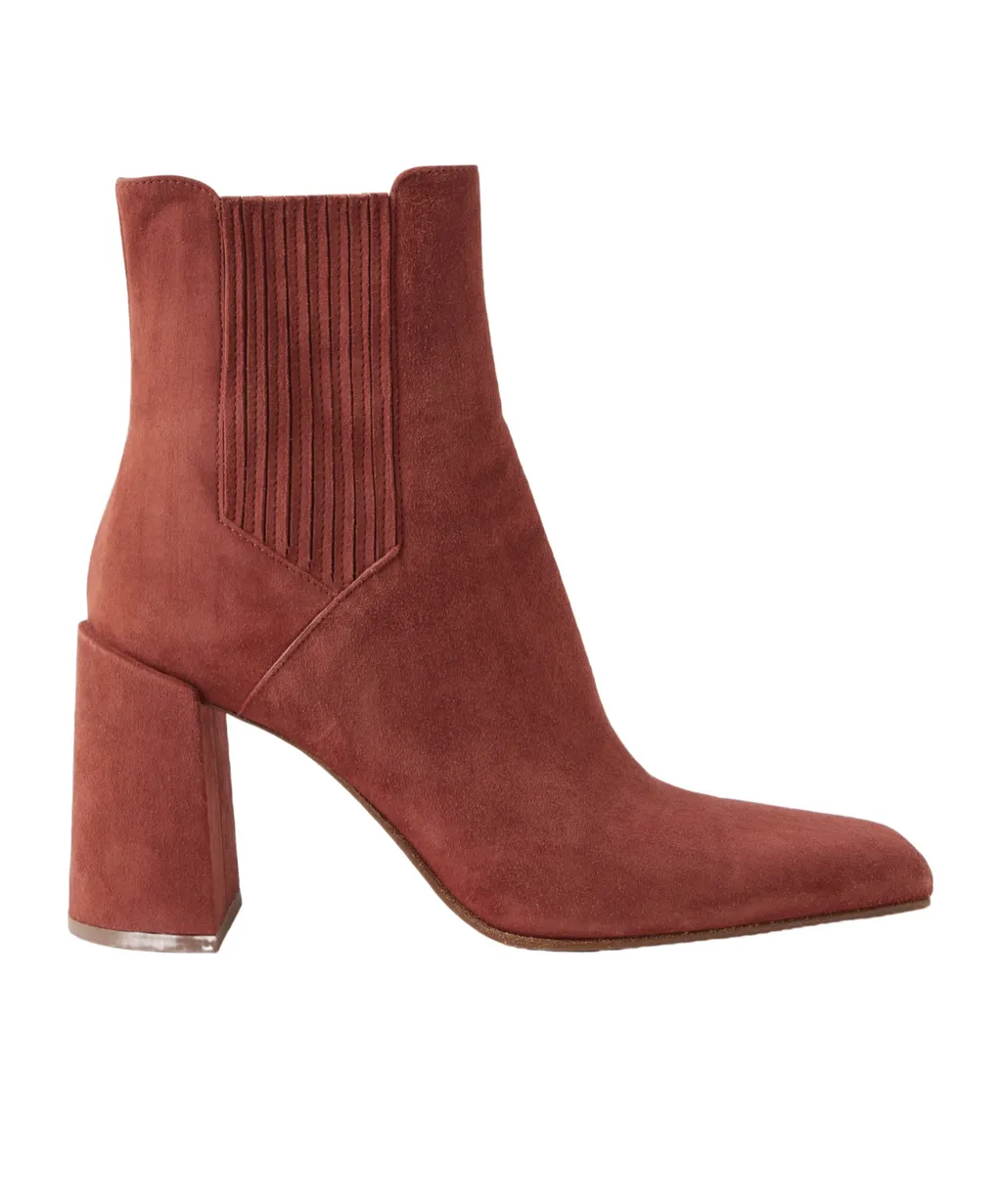 Chunky Heeled Ankle Boots