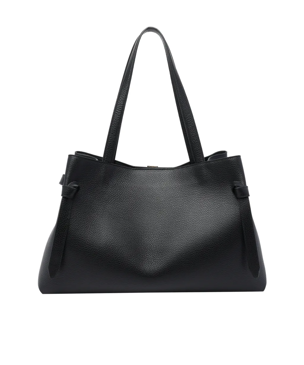 Gyoza Leather Shoulder Bag