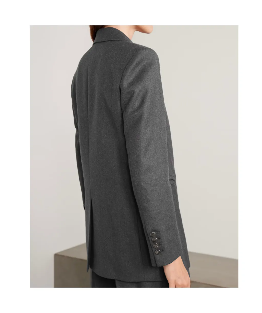 Everyday Double-Breasted Wool-Twill Blazer
