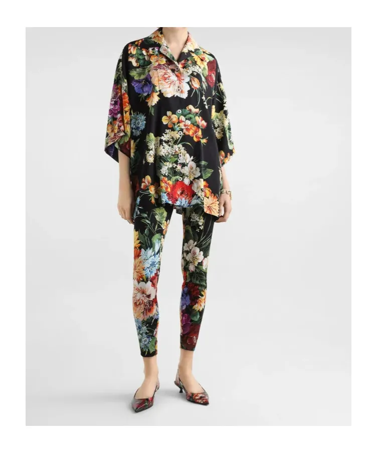 Floral-Print Shirt