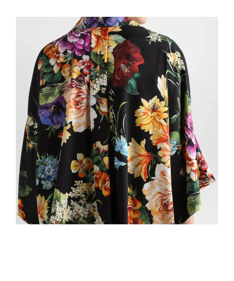 Floral-Print Shirt