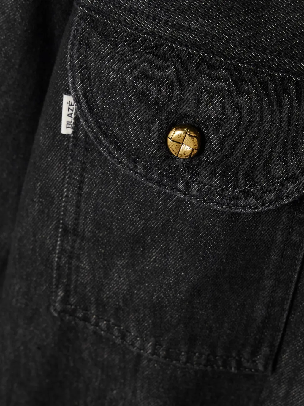 Berber Embroidered Denim Shirt