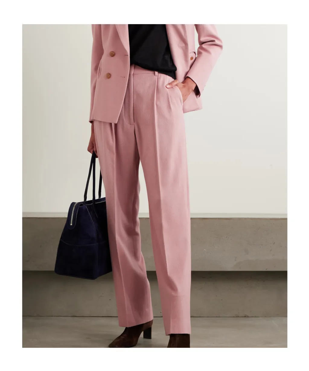 Pleated Tailored Trousers