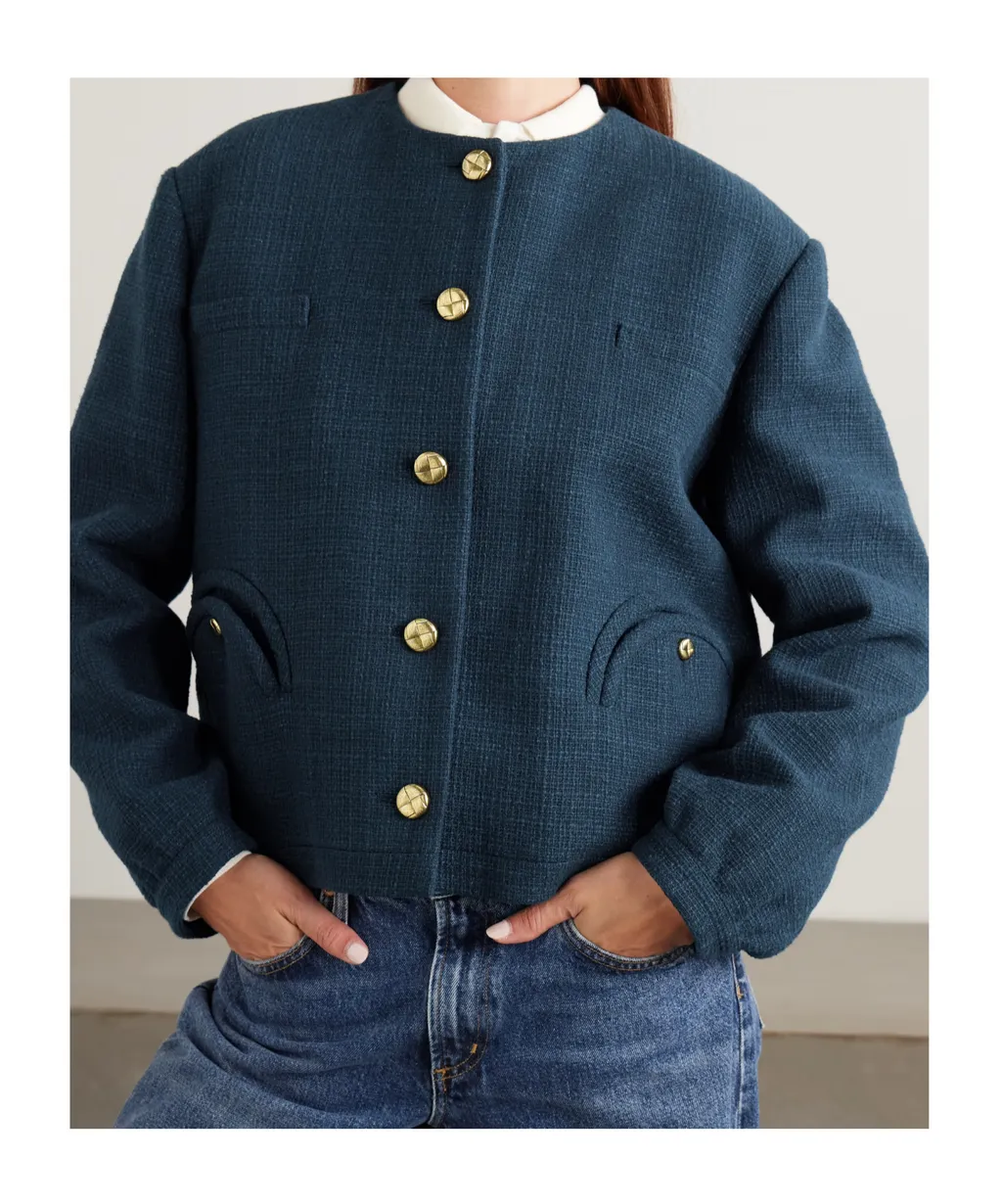 Missy Gliss Cotton-Blend Jacket