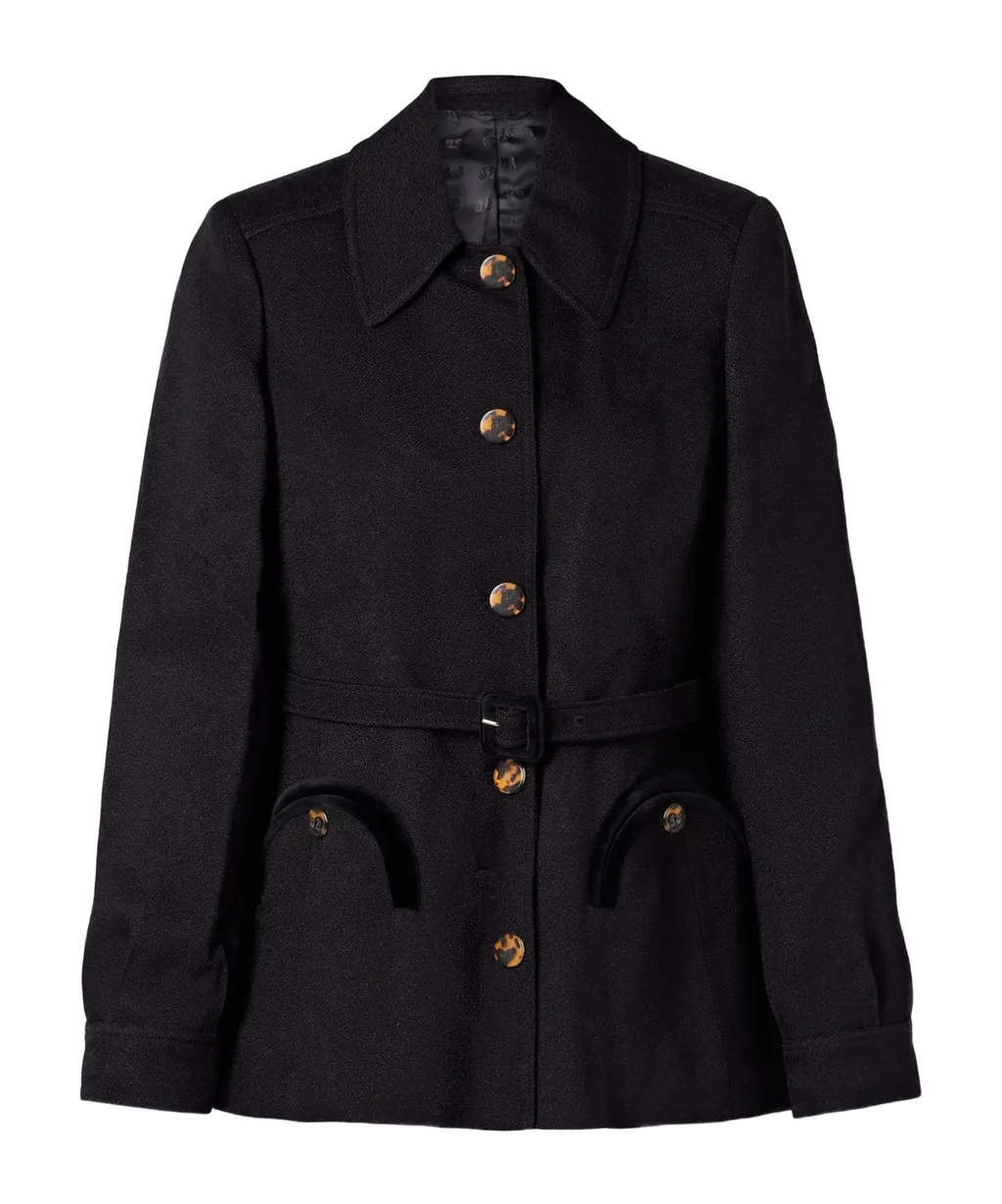 Collared Long-Sleeved Casual Jacket