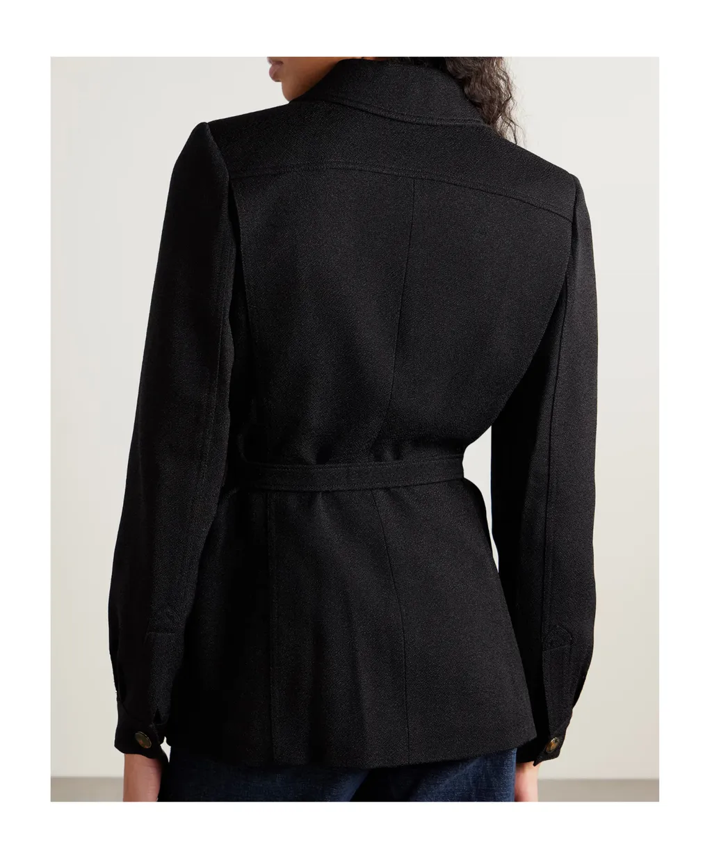 Collared Long-Sleeved Casual Jacket