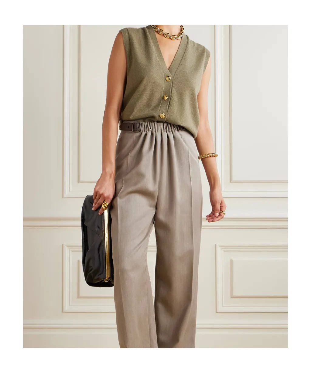 V-Neck Sleeveless Cardigan