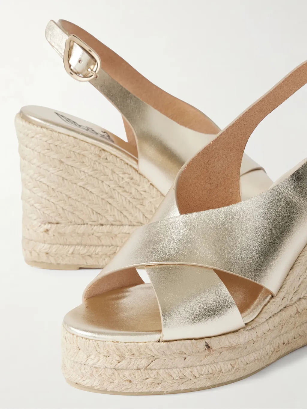 Open-Toe Wedge Sandals