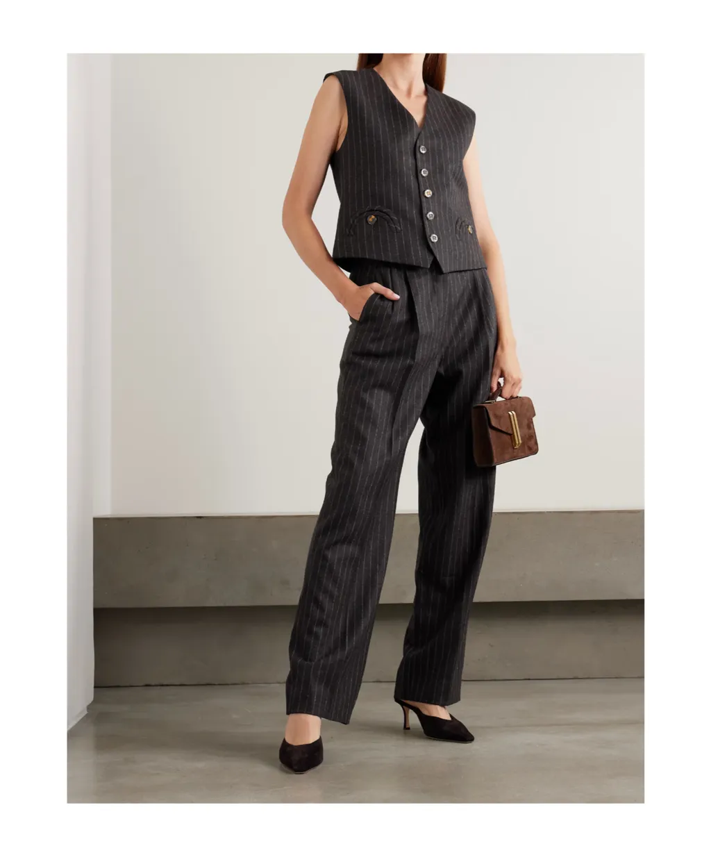 Casual Pants With Belt Loops