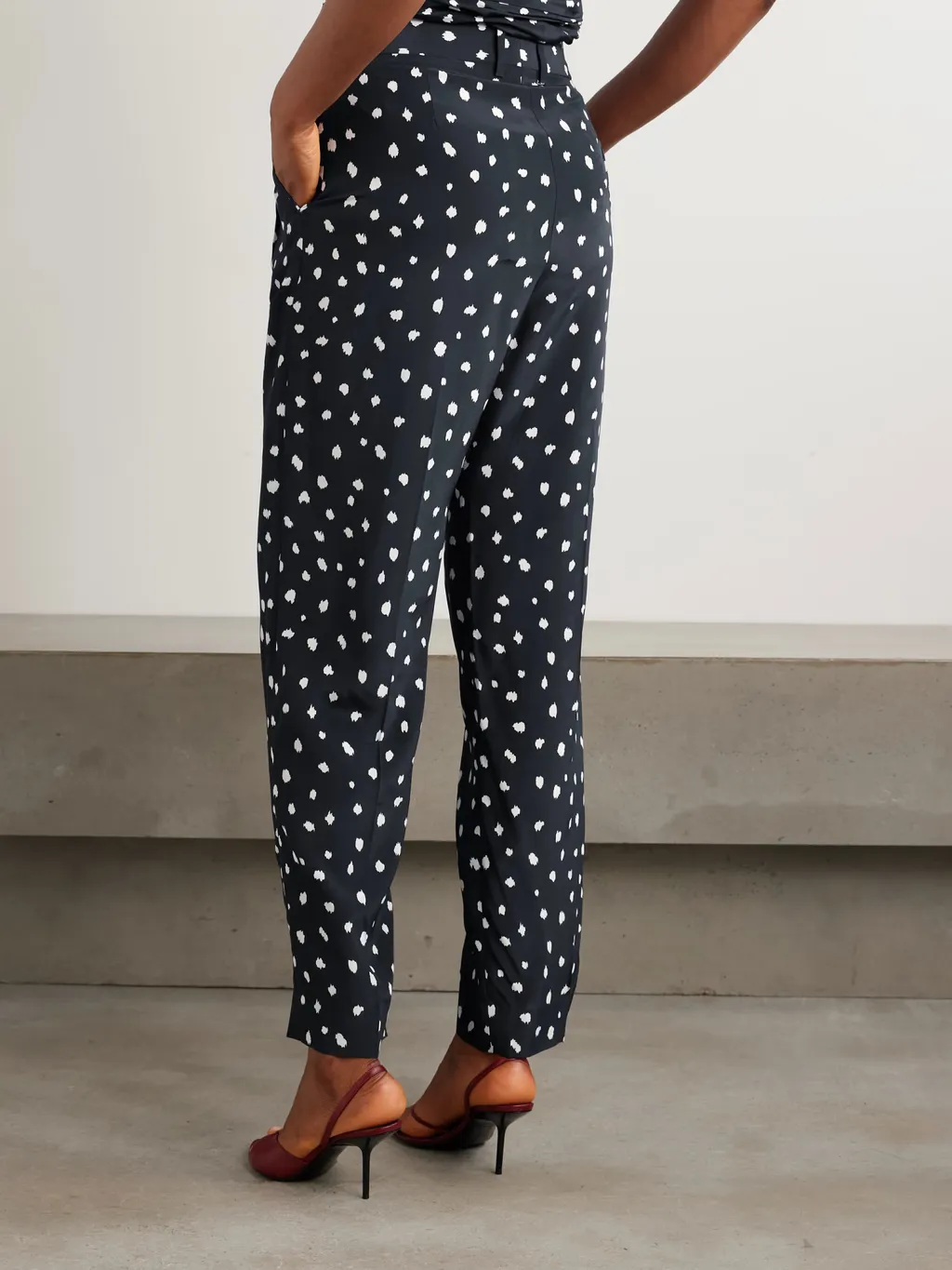 Casual Pants With Belt Loops