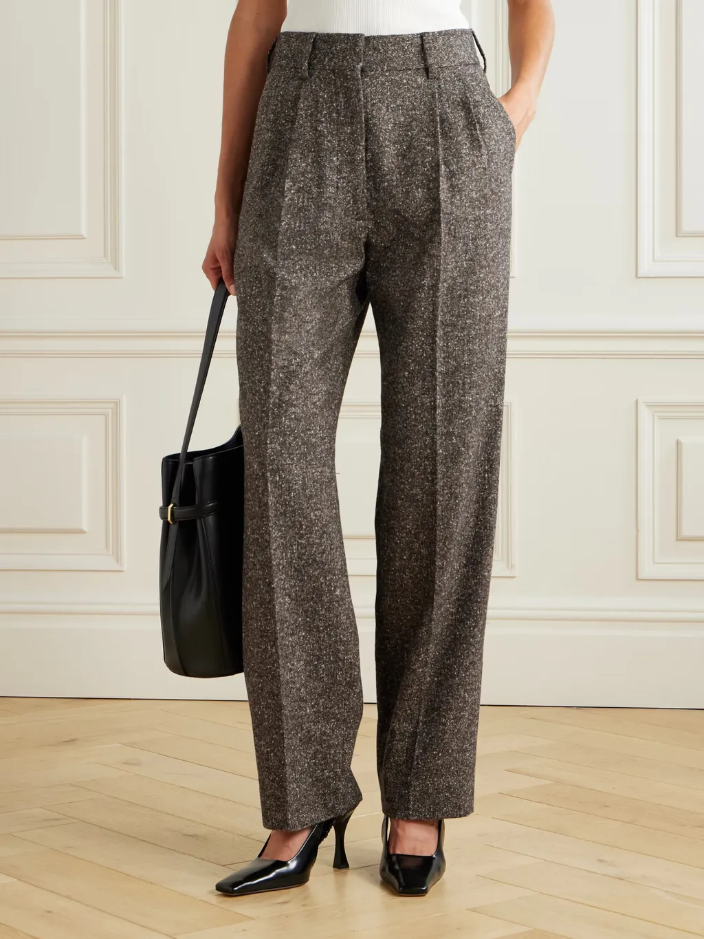 Casual Pants With Belt Loops