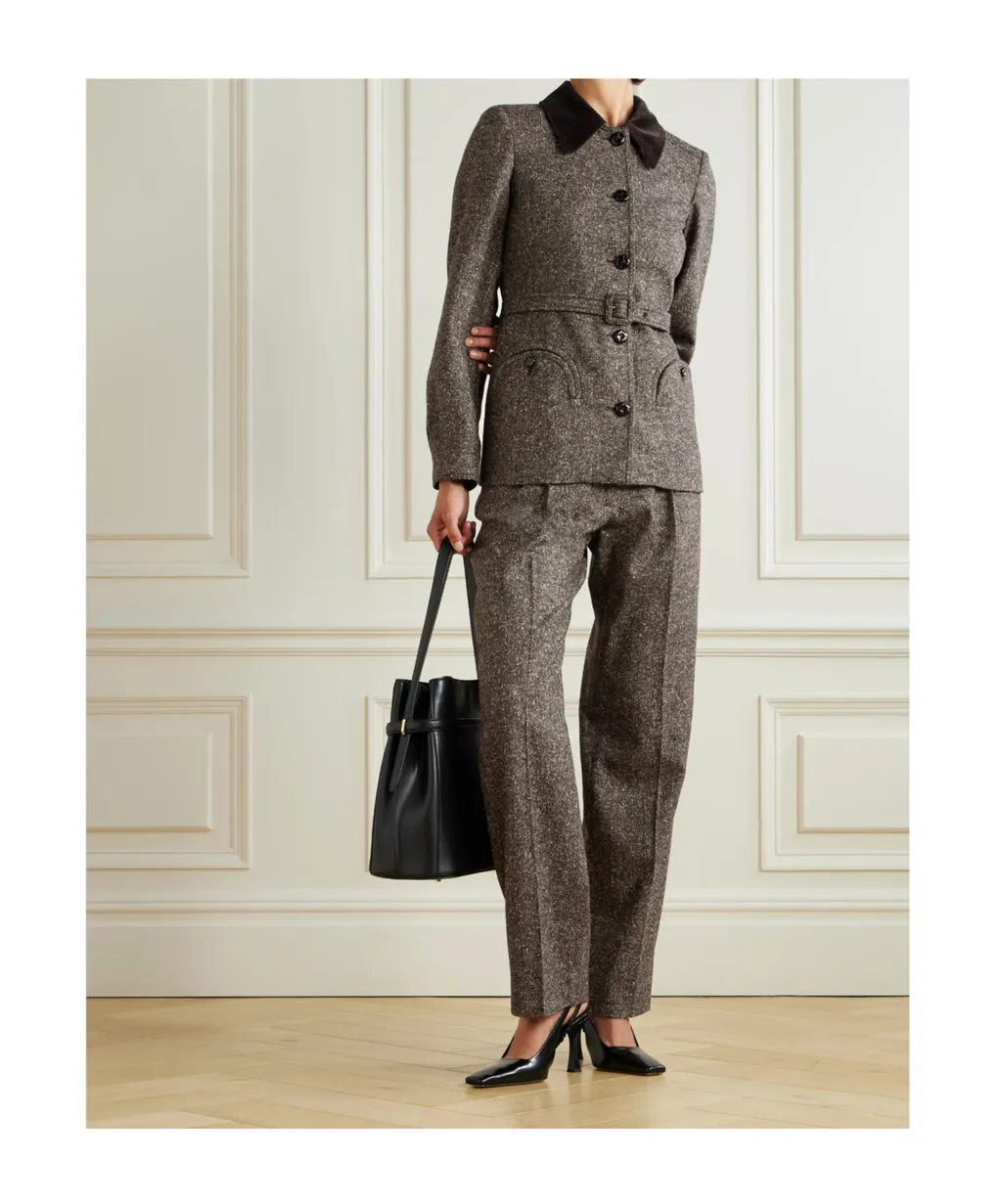 Casual Pants With Belt Loops