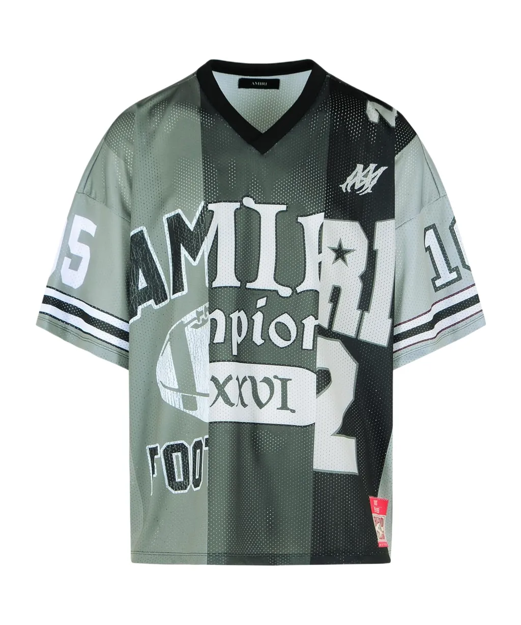 Amiri Mesh Crewneck T-Shirt