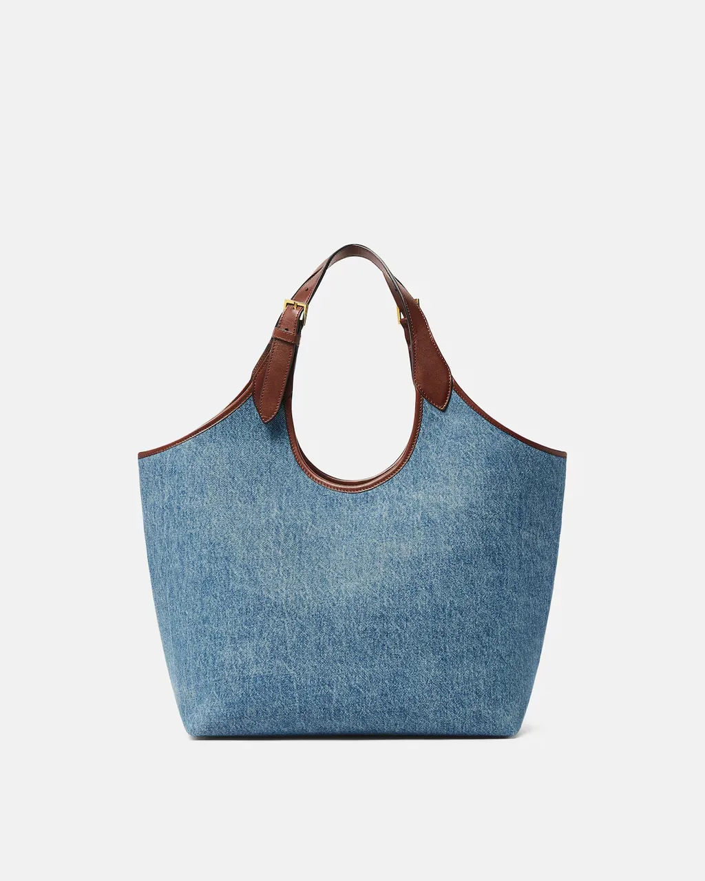 Versace La Medusa Denim Tote Bag
