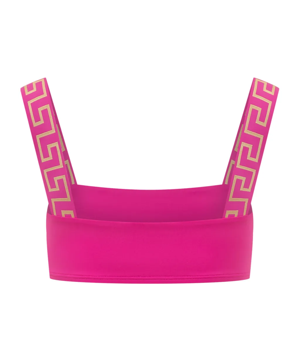 Versace Cropped Swimsuit Top