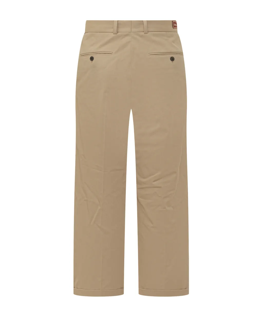 Drle De Monsieur Pantalon Cropped Plis Pants